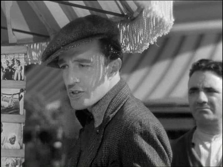 Vittorio De Sica y Virgilio Riento en Bajo Aristocrático Disfraz