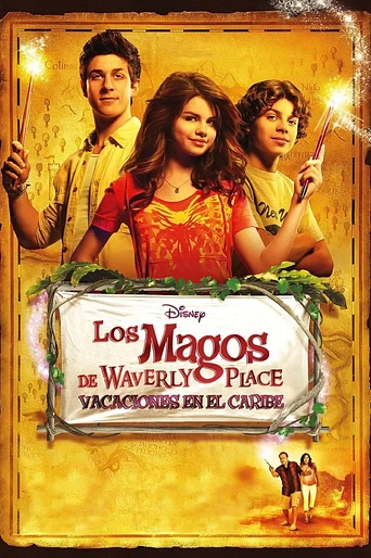 Poster de Los magos de Waverly Place: Vacaciones en el Caribe