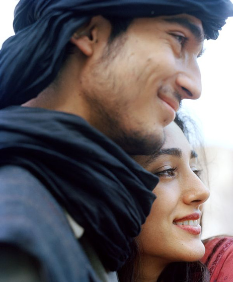 Golshifteh Farahani y Hamid Djavadan en La Piedra de la Paciencia