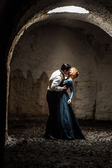Colin Farrell y Jessica Chastain en la-senorita-julia
