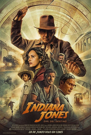 Imagen de Indiana Jones y el Dial del destino (Cartel final español)