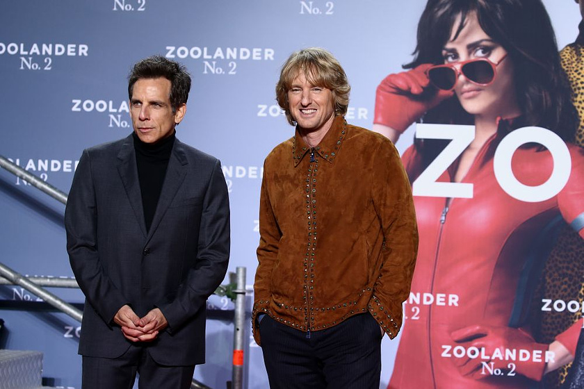 Ben Stiller y Owen Wilson en Zoolander 2 (Premiere en Berlin. Febrero 2016)