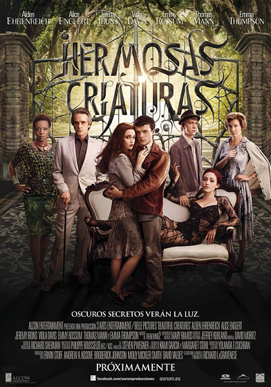Imagen de Hermosas criaturas (Cartel final)