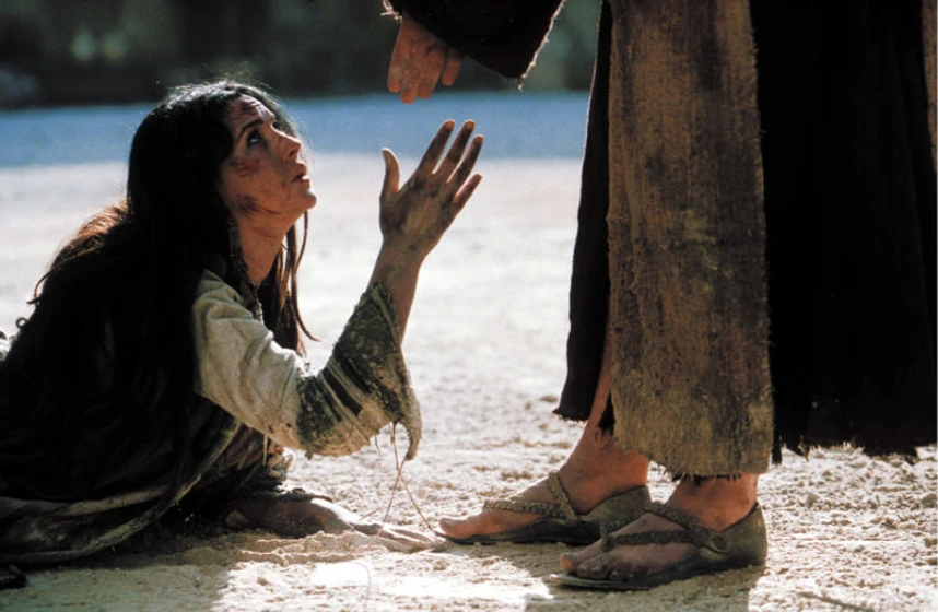 Monica Bellucci en la-pasion-de-cristo