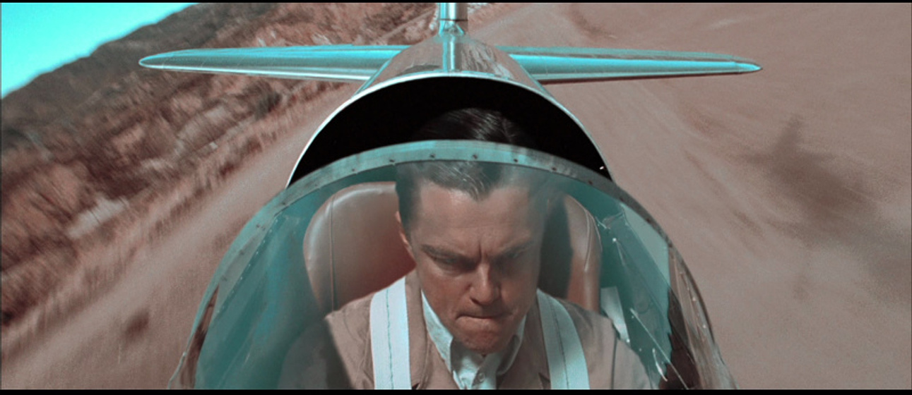Leonardo DiCaprio en El Aviador