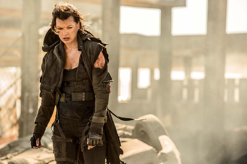Milla Jovovich en Resident Evil. El Capítulo final