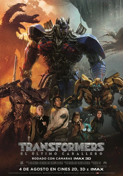 Imagen de transformers-el-ultimo-caballero (Cartel final español)