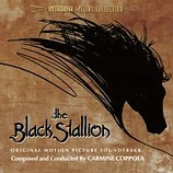 Carátula de la banda de sonido de El Corcel Negro