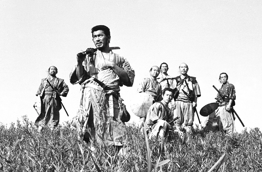 Toshiro Mifune en Los Siete Samuráis