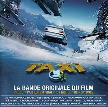 Carátula de la banda de sonido de Taxi 3