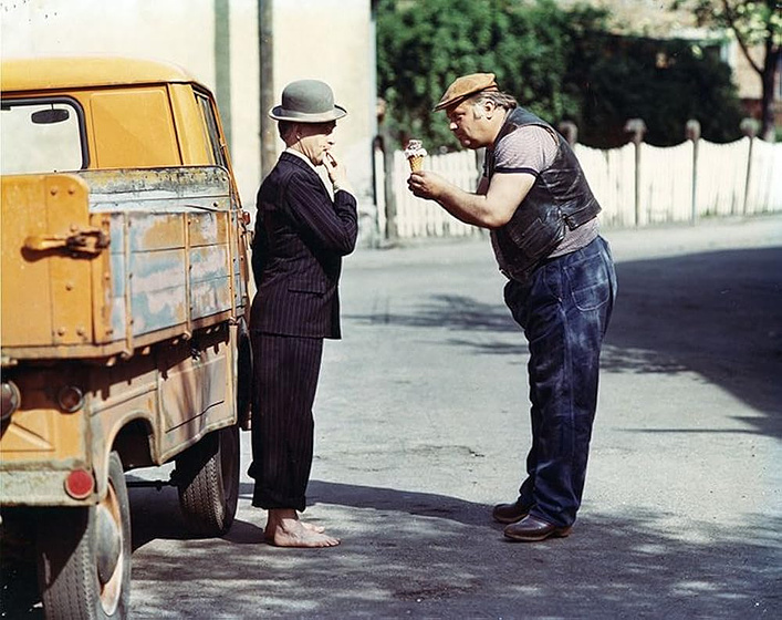 Ove Sprogøe y Ove Verner Hansen en the-last-exploits-of-the-olsen-gang