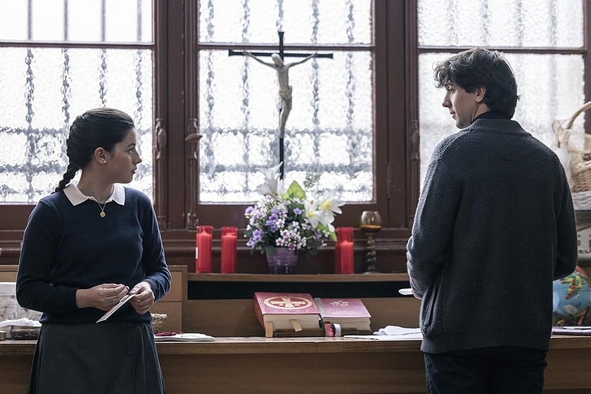 Blanca Soroa y Víctor Sáinz en Los Domingos