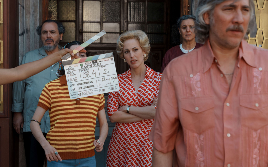 Farah Hamed, Alberto Ammann, Joaquín Núñez y Natalia de Molina en el-sastre-del-rey (Rodaje)