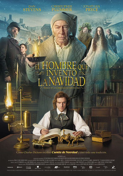 Imagen de El Hombre que inventó la Navidad (Cartel español)