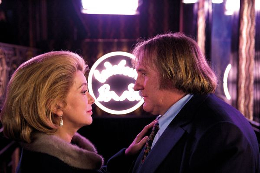 Gerard Depardieu y Catherine Deneuve en Potiche, mujeres al poder