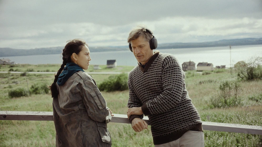 Nikolaj Coster-Waldau y Sarah Olaussen Eira en my-fathers-daughter
