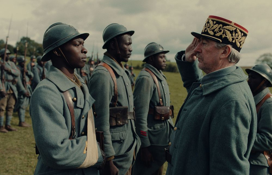François Chattot y Alassane Diong en Padre y Soldado