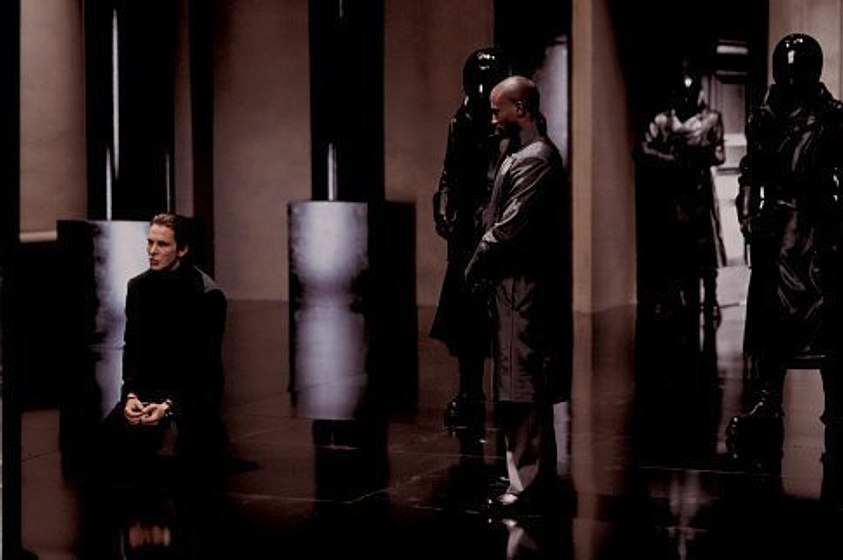 Christian Bale y Taye Diggs en Equilibrium