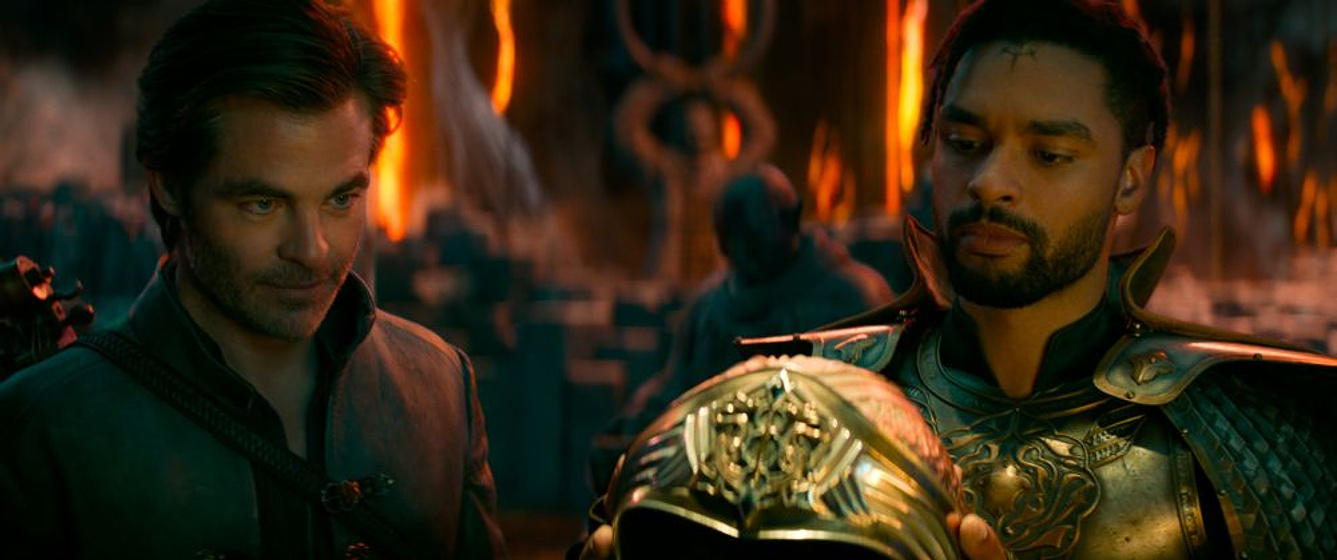 Chris Pine y Regé-Jean Page en Dungeons & Dragons. Honor entre Ladrones