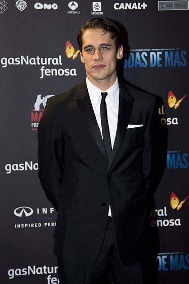 Martiño Rivas en Tres Bodas de Más (Premiere en Madrid. Noviembre 2013)