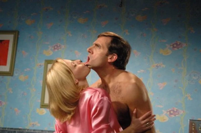 Steve Carell en virgen-a-los-40