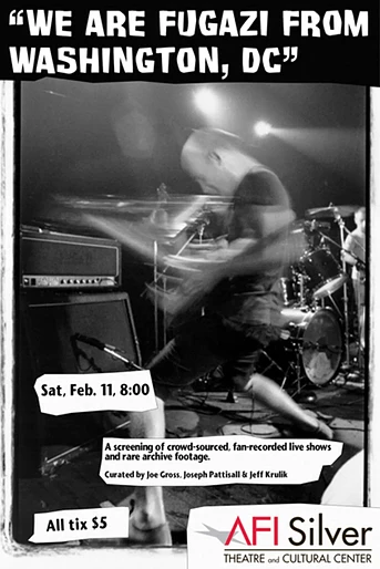 Poster de We Are Fugazi from Washington, D.C.