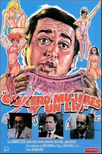 Poster de Cuatro Mujeres y un Lío