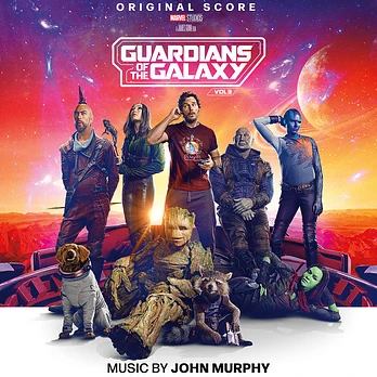 Carátula de la banda de sonido de Guardianes de la Galaxia Vol. 3
