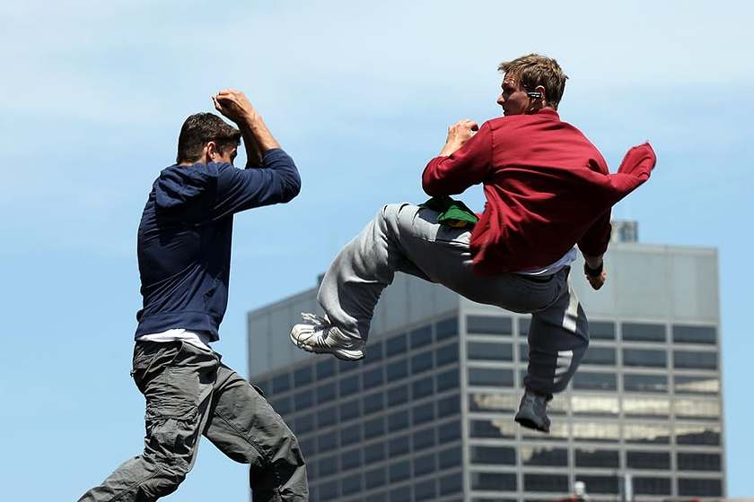 Sean Faris en freerunner