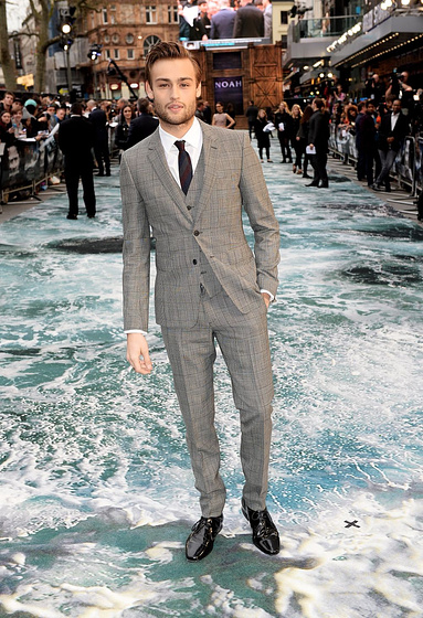 Douglas Booth en Noé (Premiere en Londres. Marzo 2014)
