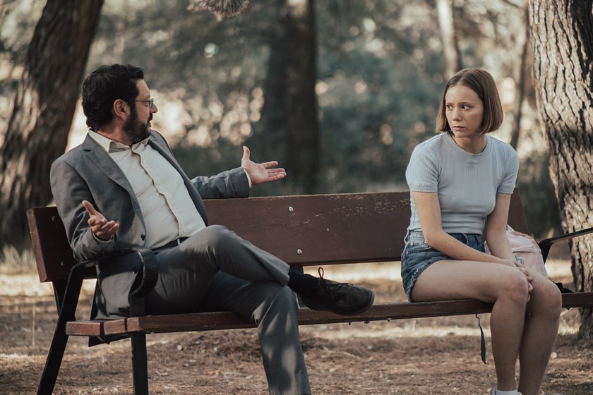 Manolo Solo y Laia Manzanares en La Desconocida