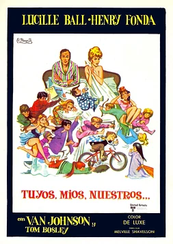 poster of movie Tuyos, Míos, Nuestros