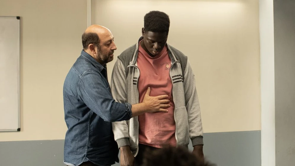 Kad Merad y Wabinlé Nabié en el-triunfo