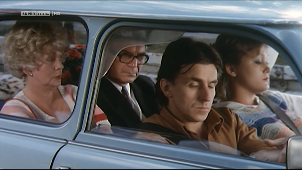 Otto Mellies, Christine Schorn, Ulrich Anschütz y Petra Ehlert en superstau