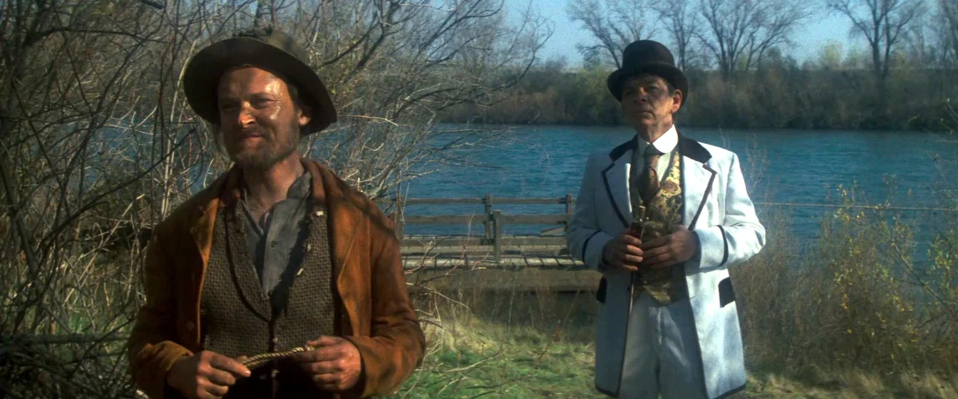 Woodrow Parfrey y William O'Connell en el-fuera-de-la-ley