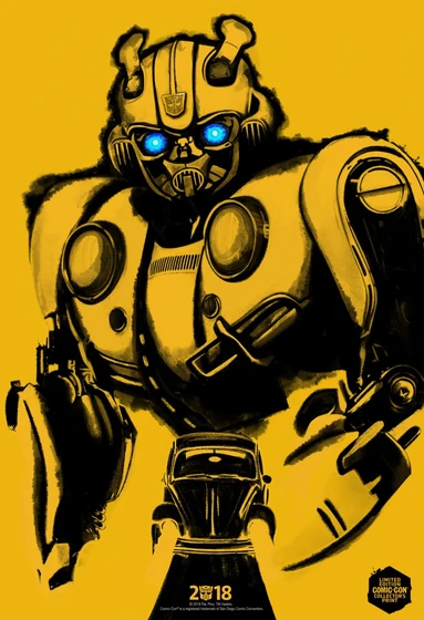 Imagen de bumblebee (Cartel comic-con)
