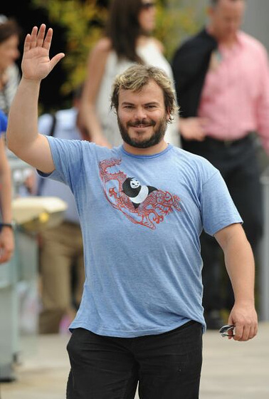Jack Black en Kung Fu Panda (Photocall en Cannes. Mayo 2008)