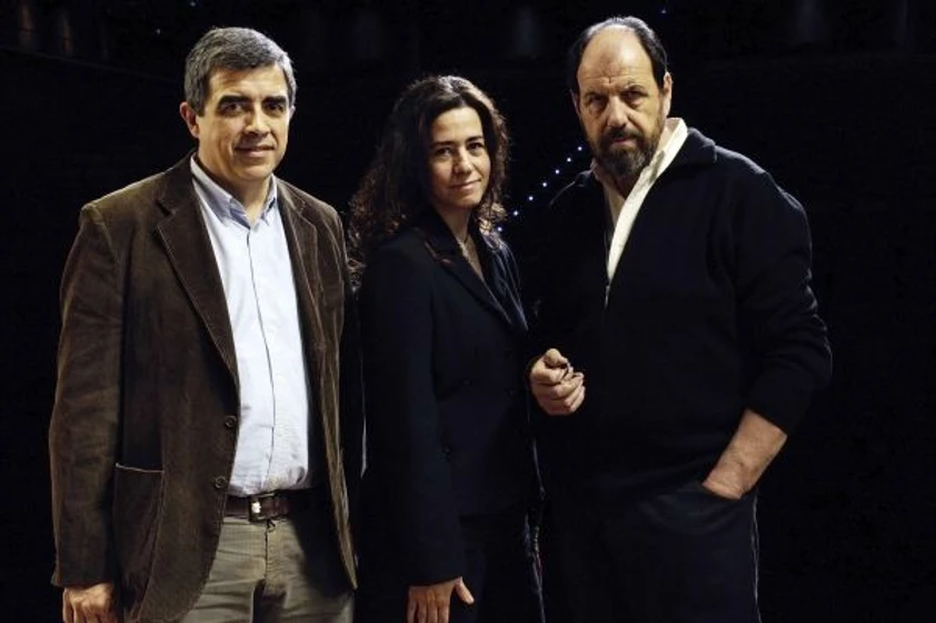 Elisabet Cabeza y Esteve Riambau en mascaras-2009