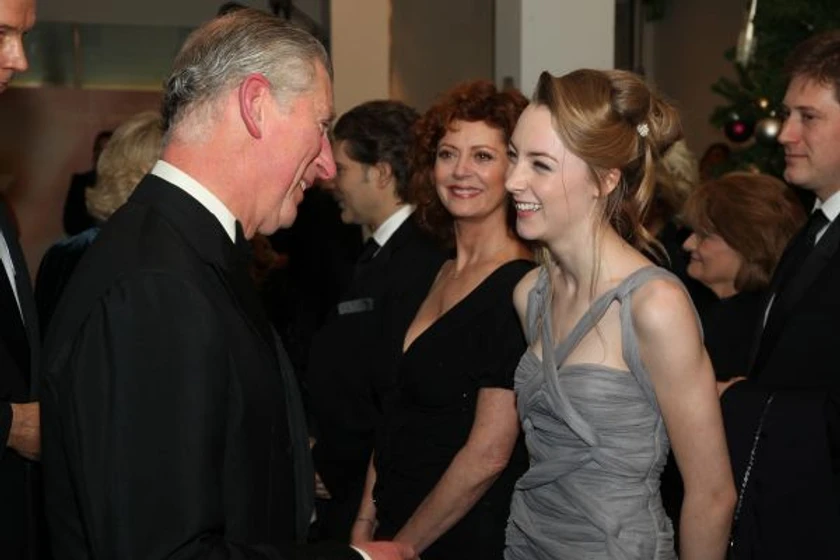 Susan Sarandon y Saoirse Ronan en The Lovely Bones (Premiere en Londres. Noviembre 2009)