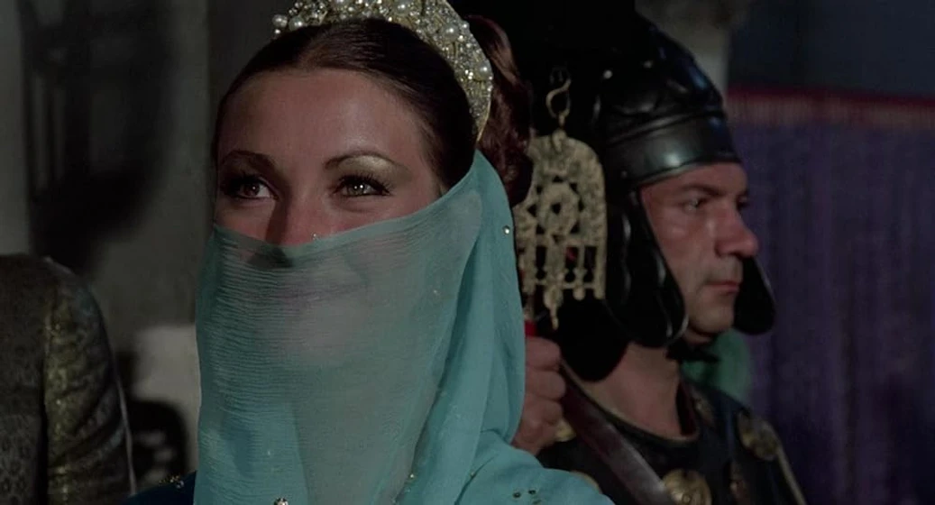 Jane Seymour en simbad-y-el-ojo-del-tigre
