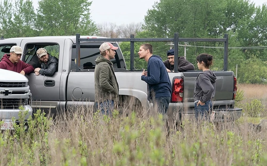Ben Foster y Toby Wallace en finestkind