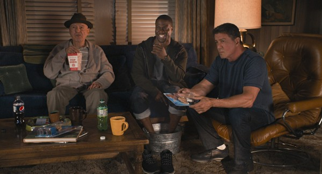 Sylvester Stallone, Alan Arkin y Kevin Hart en La Gran Revancha