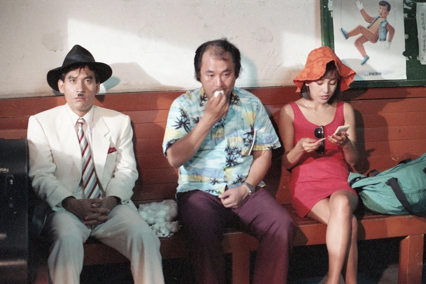 Sung-kee Ahn, Sin-Hye Hwang y Bae Chang-ho en gagman