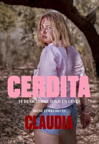 Imagen de cerdita (Cartel personajes)