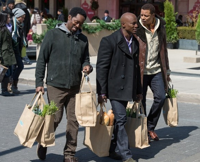 Taye Diggs, Harold Perrineau y Terrence Howard en El Reencuentro