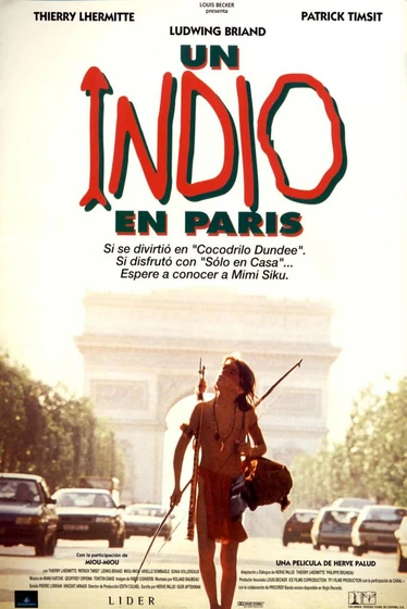 Imagen de un-indio-en-paris (Cartel)