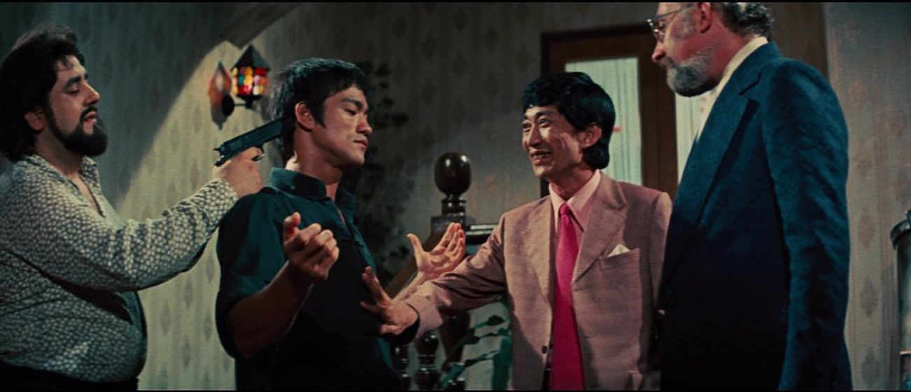 Bruce Lee en El Furor del dragón