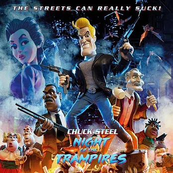 Carátula de la banda de sonido de Chuck Steel: Night of the Trampires