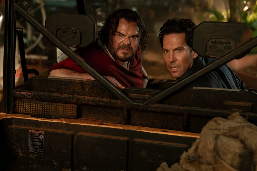 Jack Black y Paul Rudd en anaconda-2025