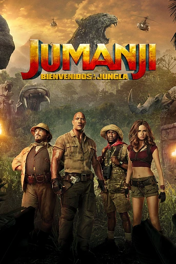 Poster de Jumanji. Bienvenidos a la Jungla